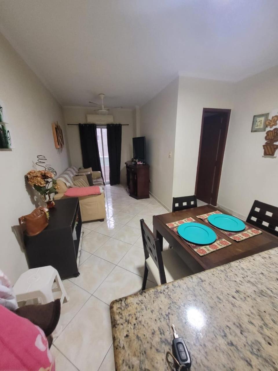 Apto A 50M Da Praia, Com Ar Condicionado, Wifi , Portaria 24H Прая-Гранди Экстерьер фото