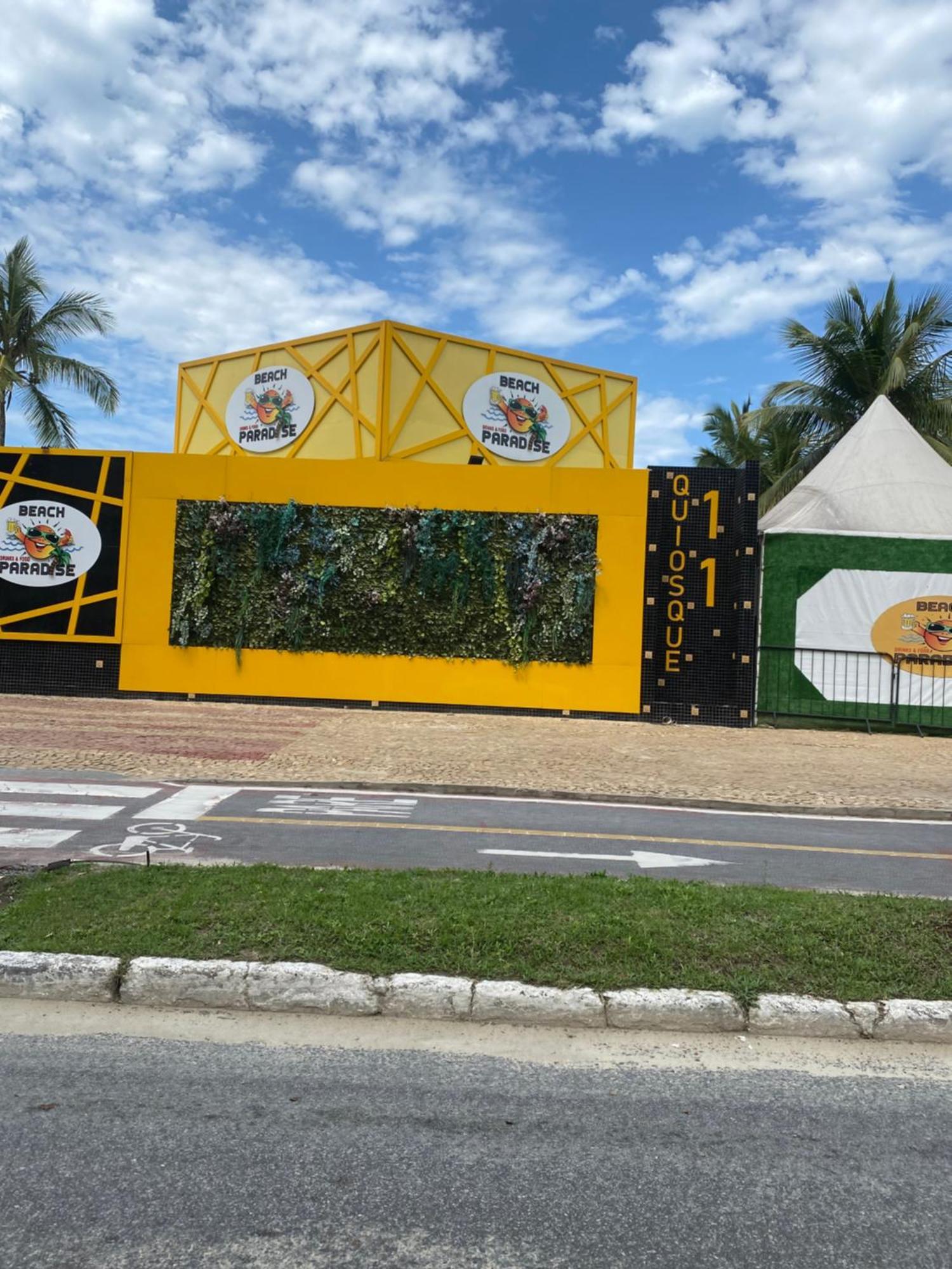 Apto A 50M Da Praia, Com Ar Condicionado, Wifi , Portaria 24H Прая-Гранди Экстерьер фото